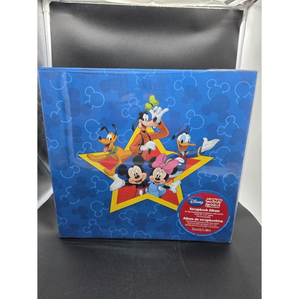 Sandylion Disney Mickey & Friends 12 X 12 Scrap Book‎ Photo Album